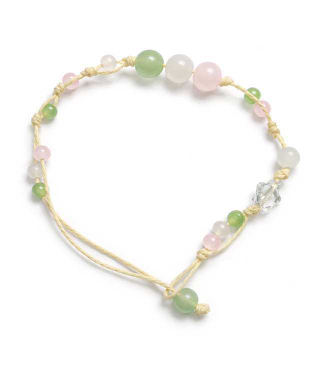 Mint Blossom Crystal Bracelet